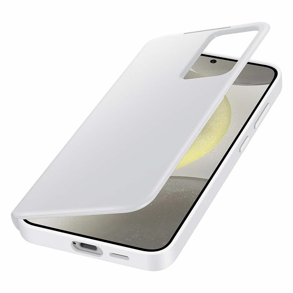 Samsung Galaxy S24 Plus Smart View Plånboksfodral (vitt), bild 3