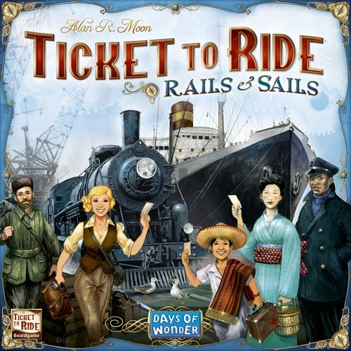 Ticket To Ride - Sails and Rails (Nordic) (DOW720926), bild 5