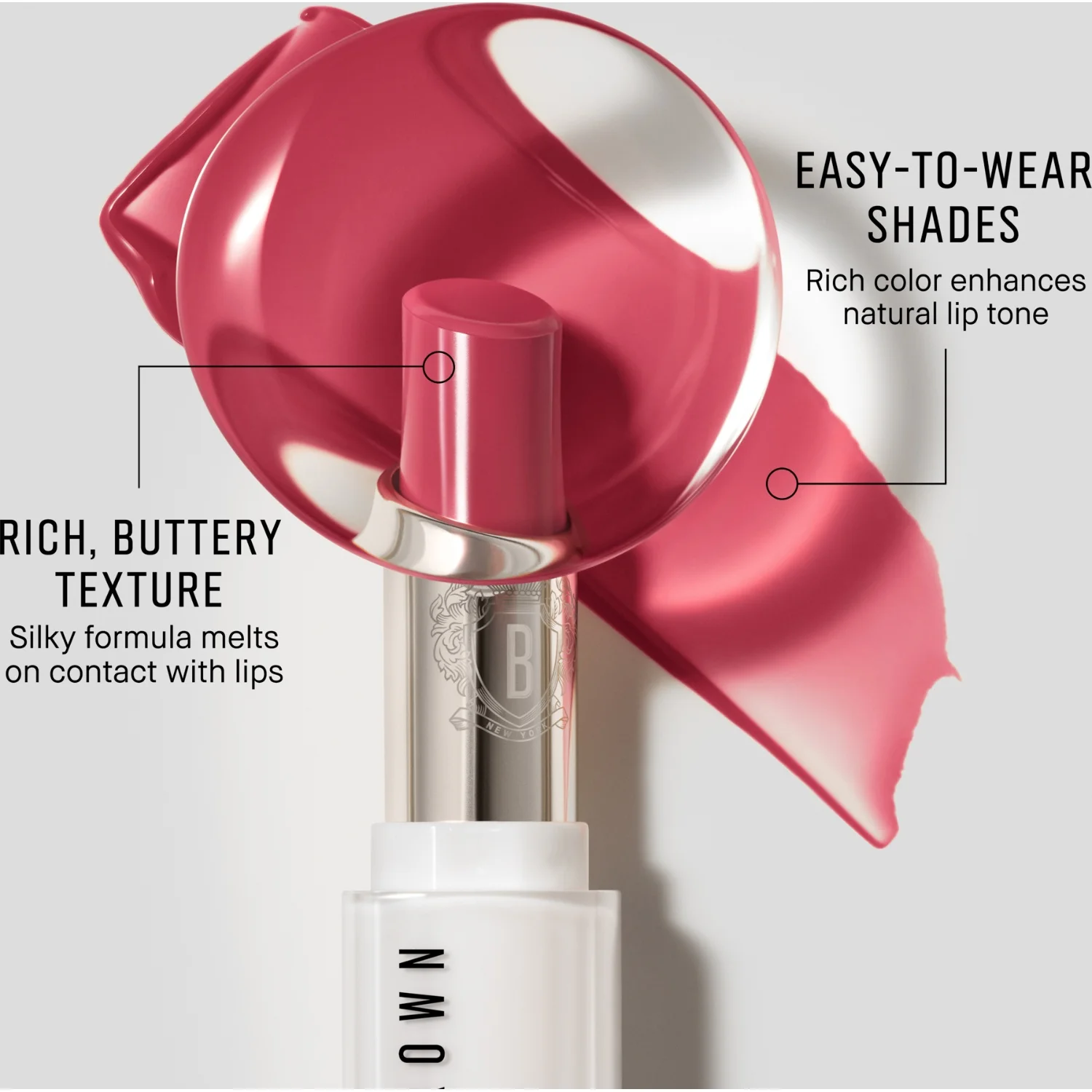 Bobbi Brown Extra Color Shine Lipstick Nude Buff, bild 3