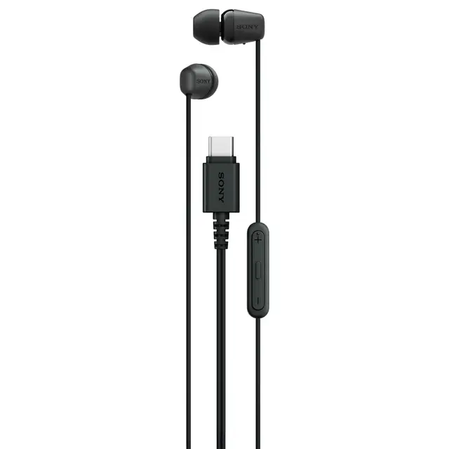 Sony trådbundna in-ear-hörlurar med USB-C (svarta), bild 5