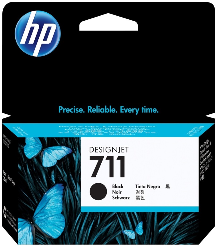 HP 711 1 Styck Original, svart cz129a
