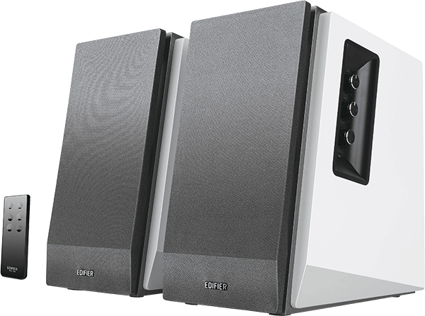 Edifier R1700BT, 2x33W RMS, Bluetooth, med fjärrkontroll - Silver/Vit, bild 4