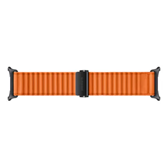 Samsung Galaxy Watch Ultra Trail-armband, orange, bild 4