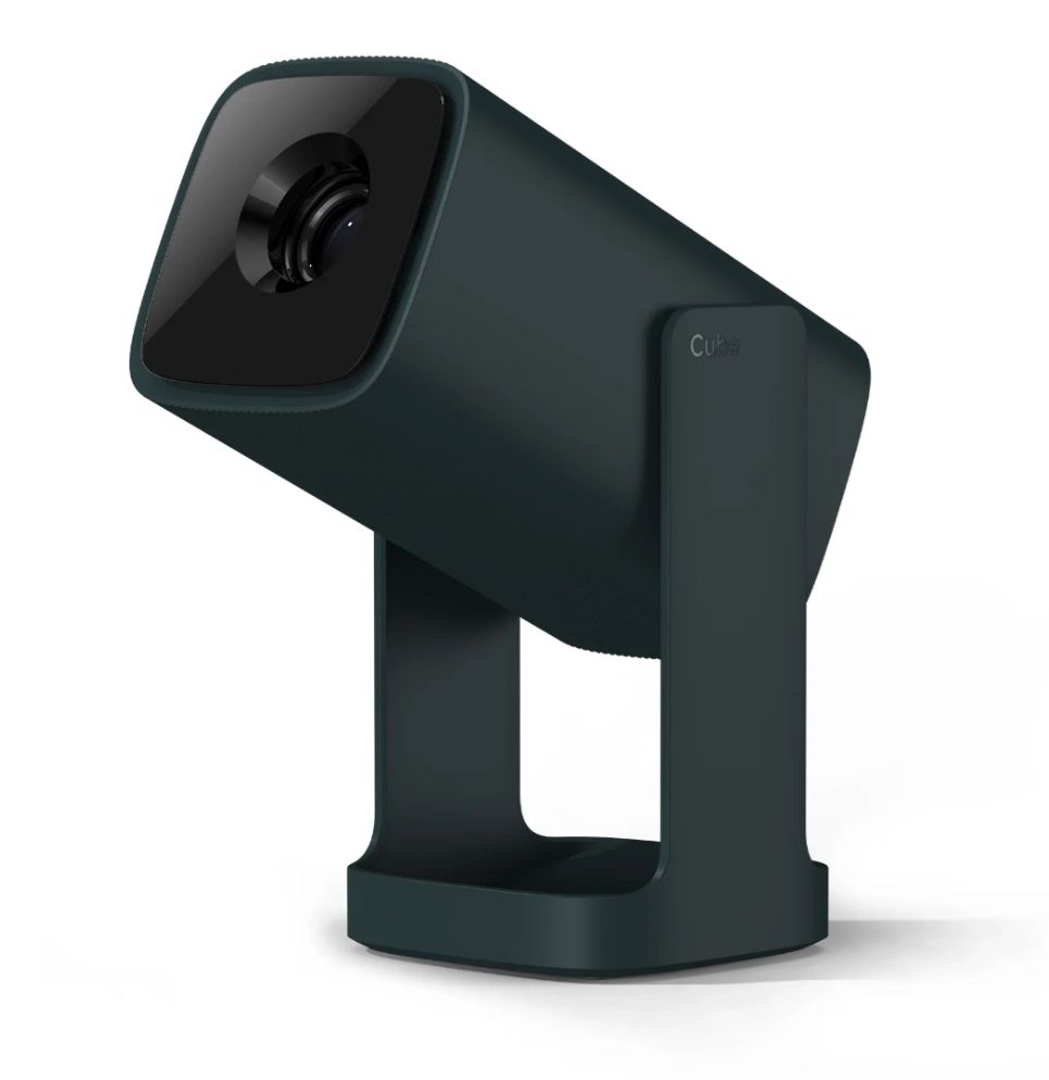 Wanbo Cube 1 - Smart Projektor - 350 ANSI, 720p, Google TV - Dark Green