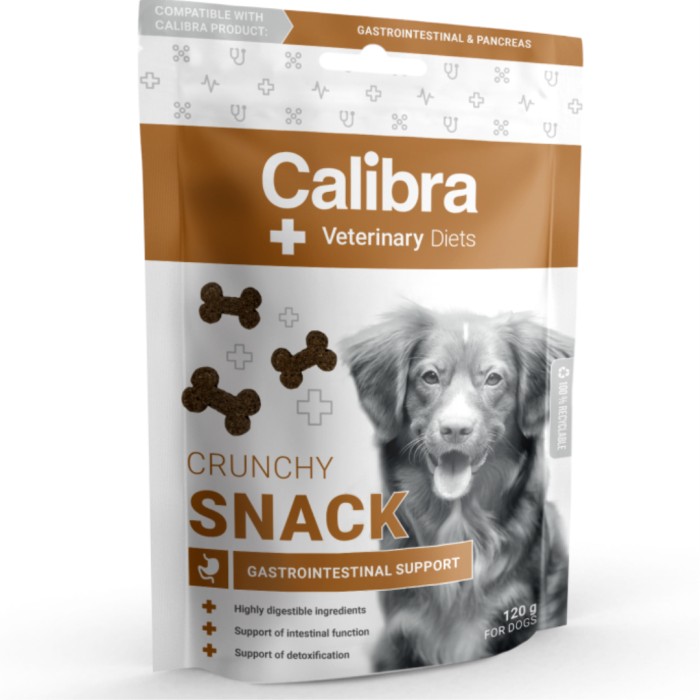 Calibra VD Dog Crunchy Snack Gastrointestinal 120 g