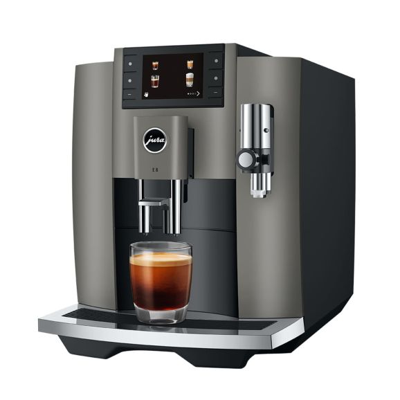 JURA E8 kaffemaskin, mörkgrå
