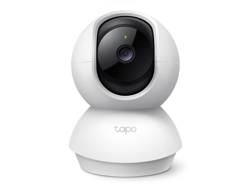 TP-Link Tapo C200C inomhus-IP-kamera 1080p pan/tilt 360°, IR 12 m, vit