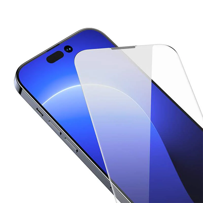 Baseus Kristallhärdat glas Dammtätt 0,3mm för iPhone 14 Pro (2st)