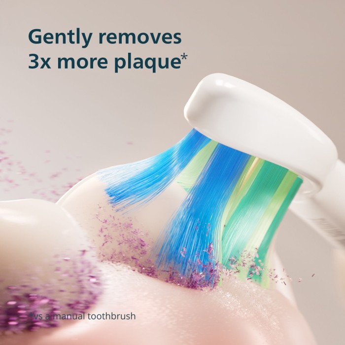 HX4021/04 Philips Sonicare 2100 Series eltandborste, Marinblå, bild 5