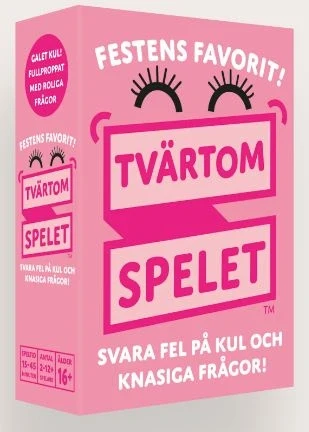 Tvärtomspelet Festens Favorit