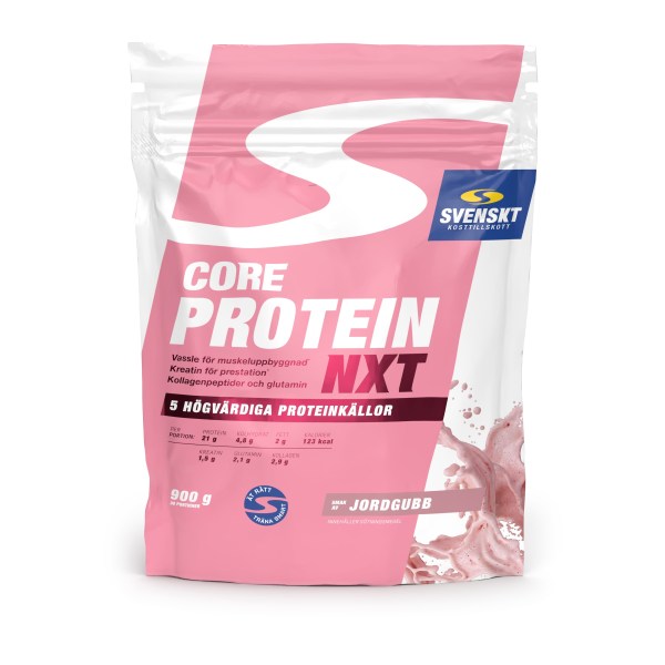 Core Protein NXT, Jordgubb, 900 g