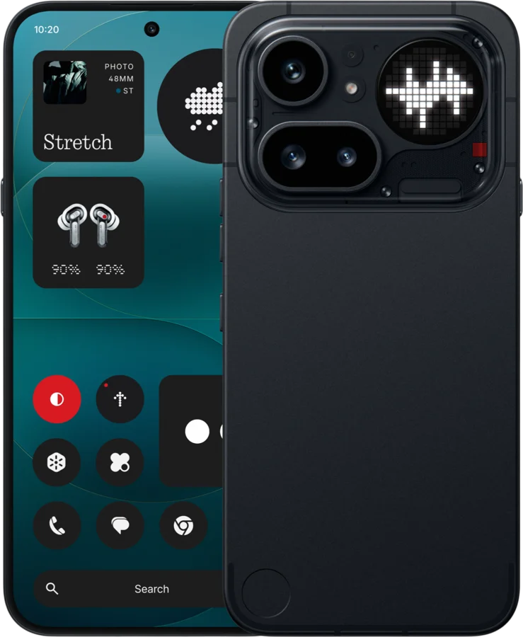 Nothing Phone (4a) Pro 5G 128 GB, Svart