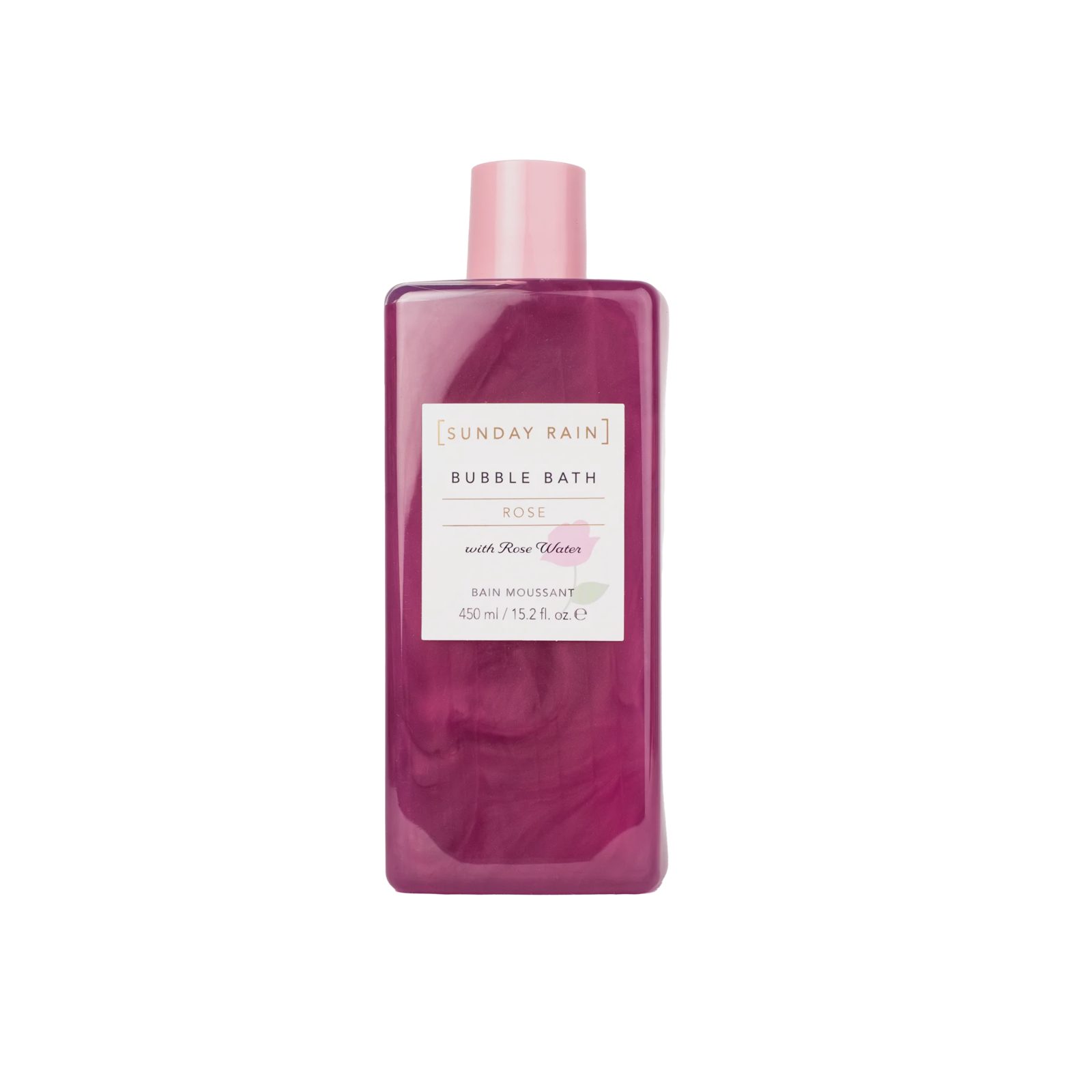 Sunday Rain Bubble Bath Rose 450 ml