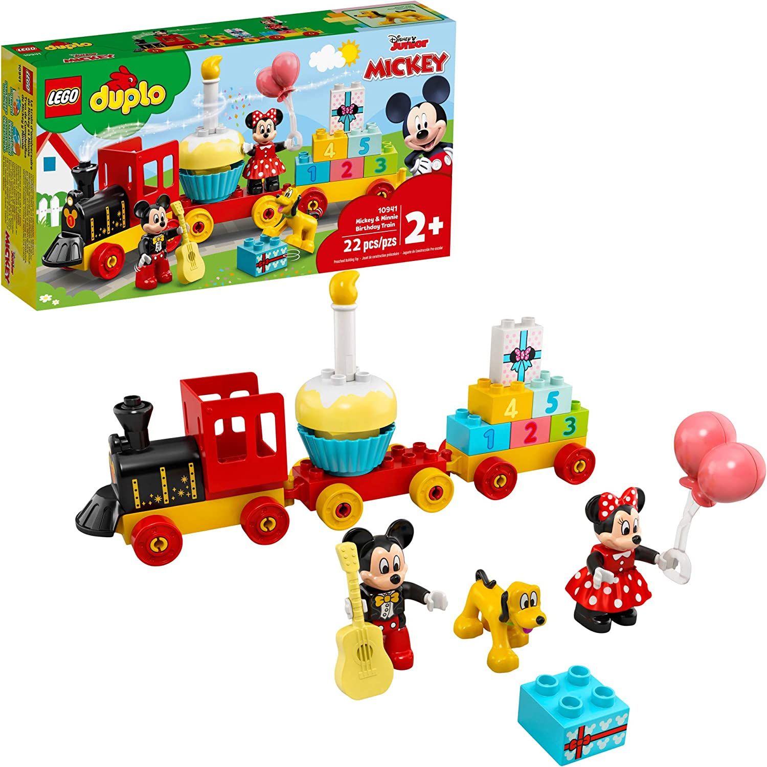 LEGO DUPLO Disney Musse och Mimmis födelsedagståg 10941, bild 4