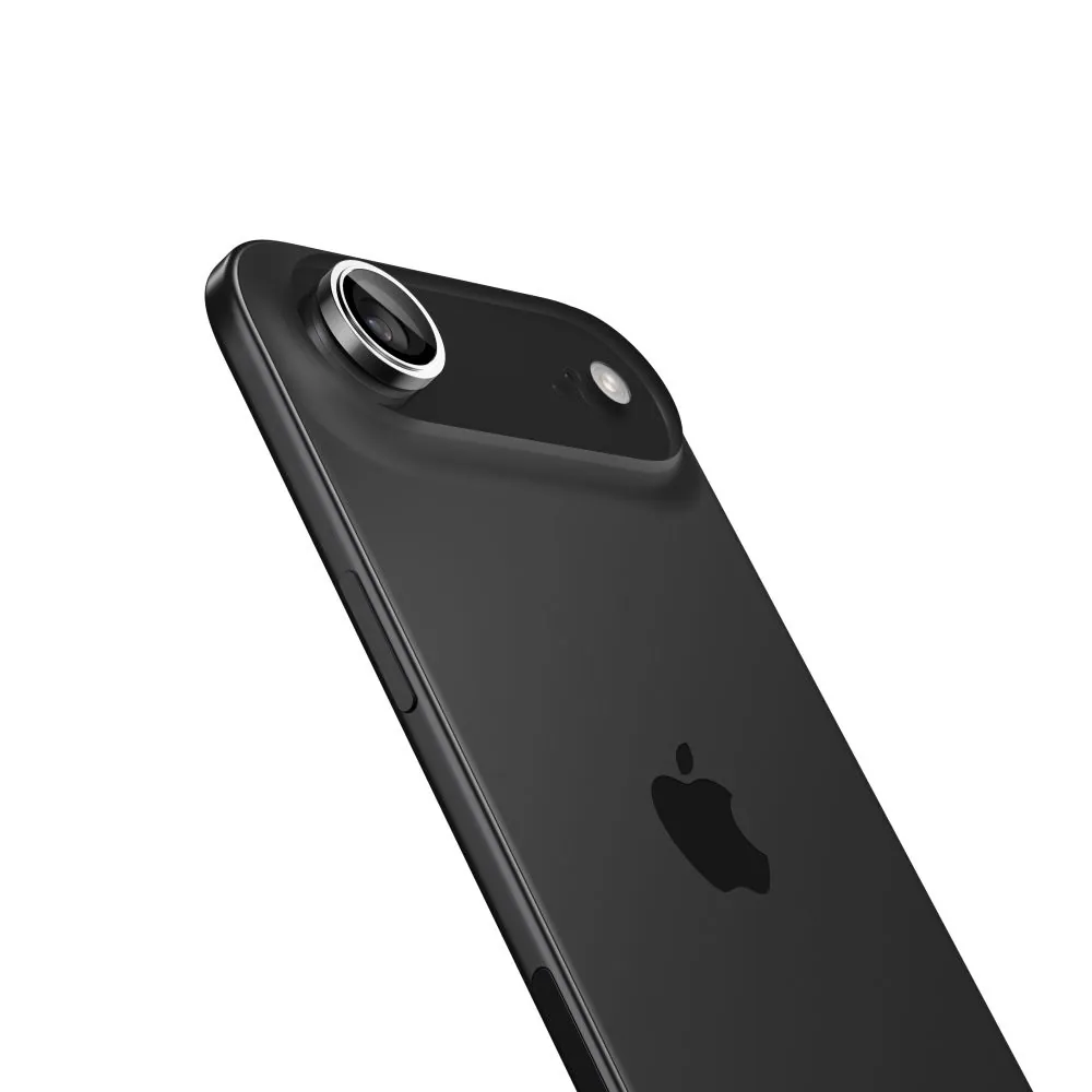 Spigen Optik Pro GLAS.TR "EZ FIT" kameraskydd 2-pack för iPhone Air - Silver, bild 3