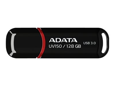 A-Data DashDrive UV128 - Svart - 128GB - USB-minne