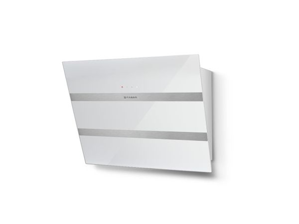 FABER Steelmax EV8 LED WH/X A80 väggmonterad köksfläkt 730 m³/h, vit