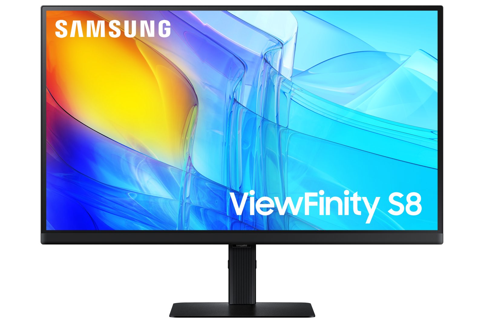 27" Samsung ViewFinity S8 S27D800E, IPS 3840x2160, 5 ms, HDR10, höjdjusterbar, pivot, HDMI/DP, USB 3.2-hubb, bild 3