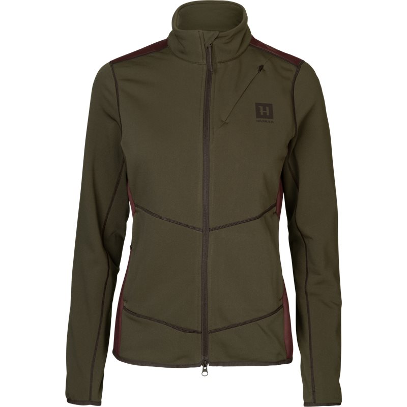 Härkila Oda Fleece Jacka Women Willow Green - XL