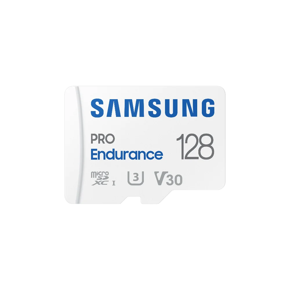 Samsung Pro Endurance 128 GB MicroSD minneskort med SD-adapter