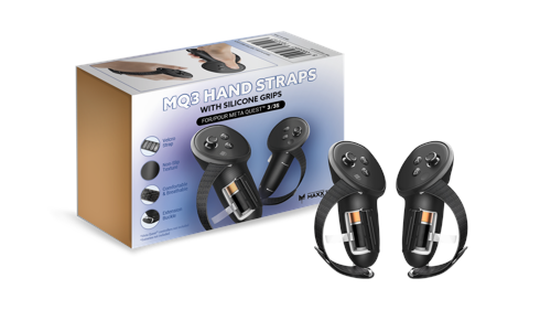 Maxx Tech - MQ3 Hand Straps (Meta Quest 3/3S), bild 3