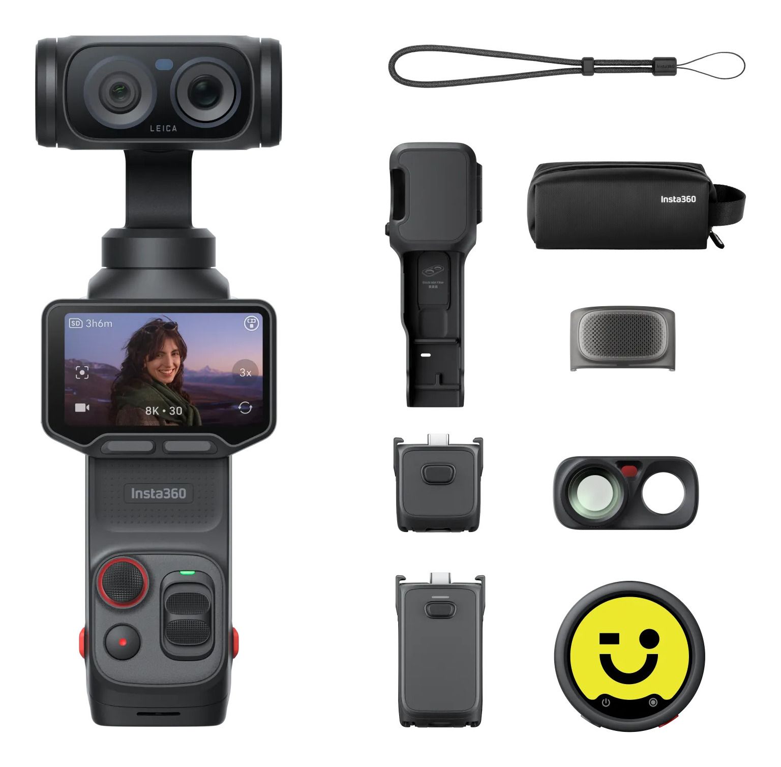 Insta360 Luna Ultra Creator Bundle gimbal-kamera, bild 4