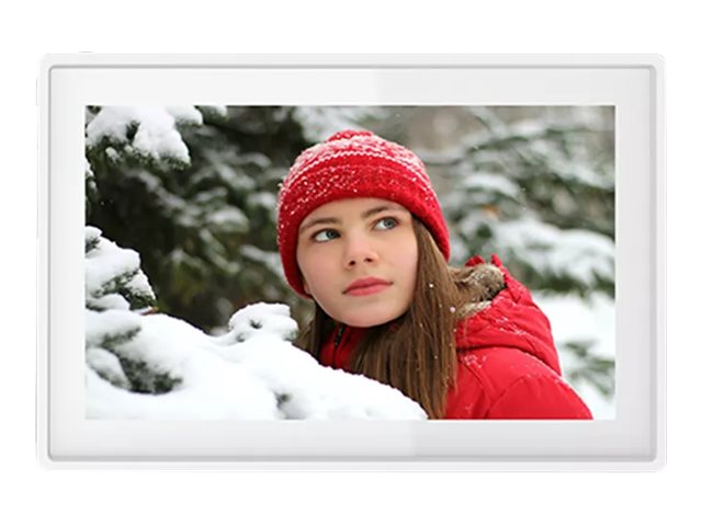10.1" Denver Frameo PFF-1021, IPS 1280x800 touch, kortläsare MicroSD, WiFi - Vit