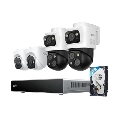 Eufy S4 NVR säkerhetskamerasystem (med PoE Cam E41)