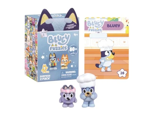 Bluey Fuzzies minifigurer 2st, bild 2
