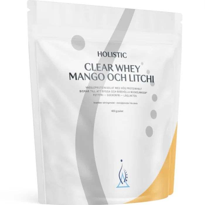 Holistic Clear Whey Protein, Mango och Litchi, 400 g