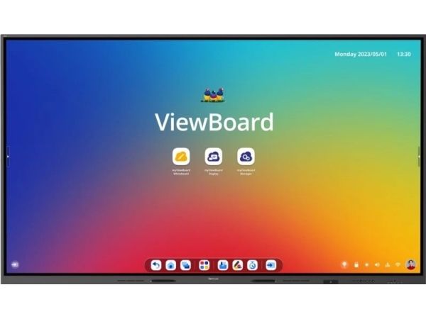 Viewsonic IFP110, 2,79 m (110), 2436,4 x 1370,52 mm, 400 cd/m², 1,07 miljarder färger, 3840 x 2160 pixlar, 4K Ultra HD