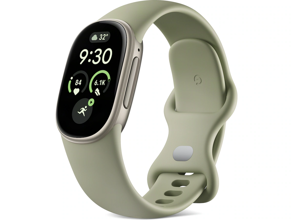 Google Fitbit Edge hybridklocka 39 mm Wi-Fi (olive/pyrite), bild 2