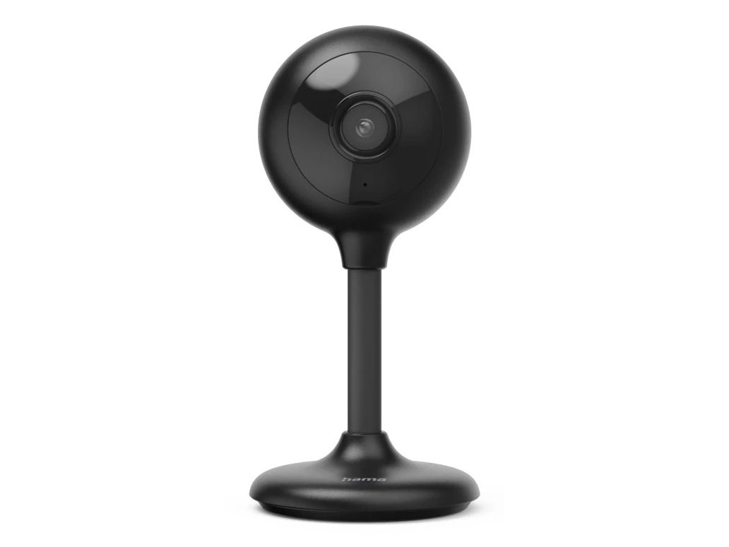 Hama 00176651, IP-säkerhetskamera, inomhus, Trådlös, Bord, Svart, IR