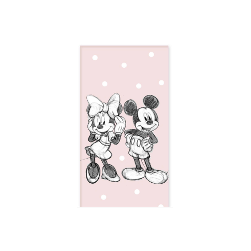 Towel - 70x140 cm - Mickey & Minnie Mouse (110059)