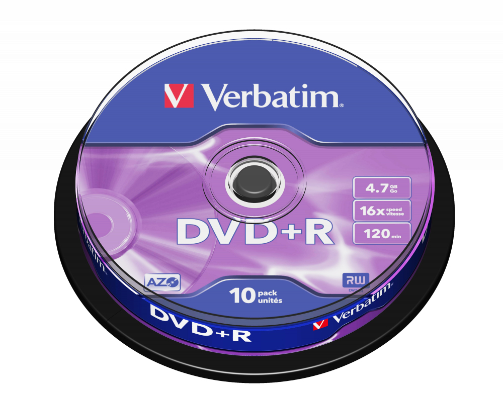 Verbatim Dvd+R Matt, silver 4,7 GB 10 styck, bild 5