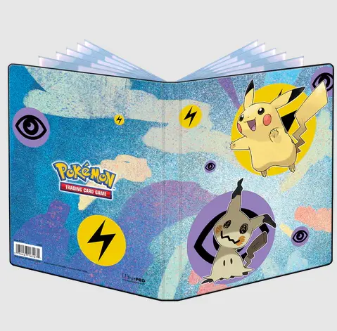 Ultra Pro Pokemon Pikachu & Mimikyu Samlarpärm 4-pocket