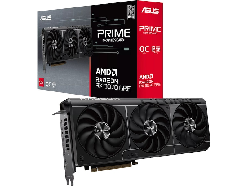 ASUS PRIME RADEON RX 9070 GRE OC 12GB grafikkort, bild 5