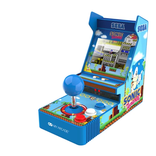 My Arcade Sonic The Hedgehog Joystick Player 2 spel - Blå