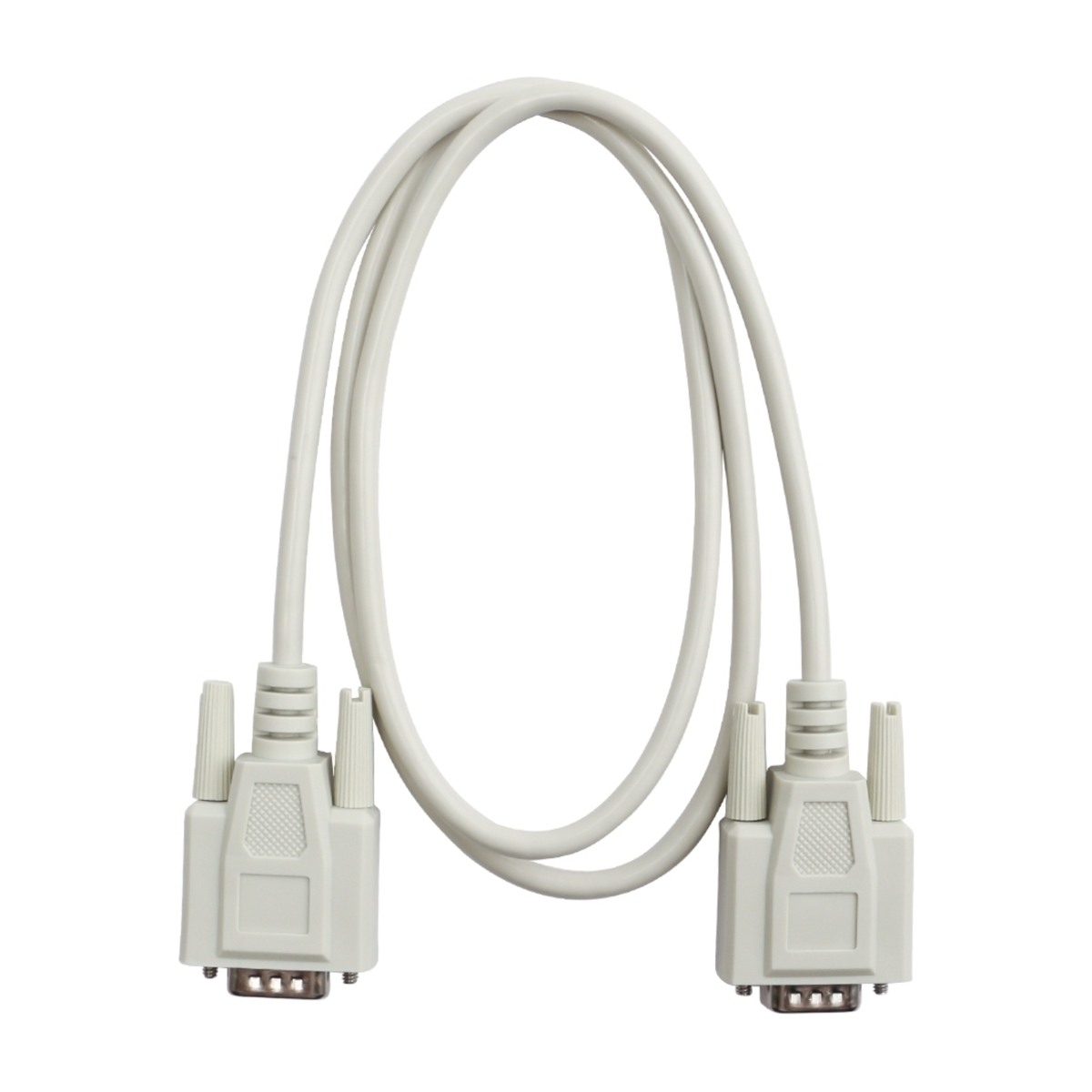 Eletra RS232 DB9 hane 1M kabel, grå