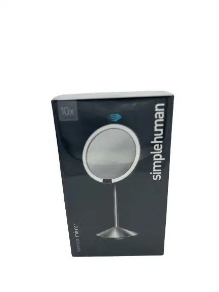 Simplehuman ST3004 12cm Sensor Mirror Fold Light Up Makeup Magnifying Mirror