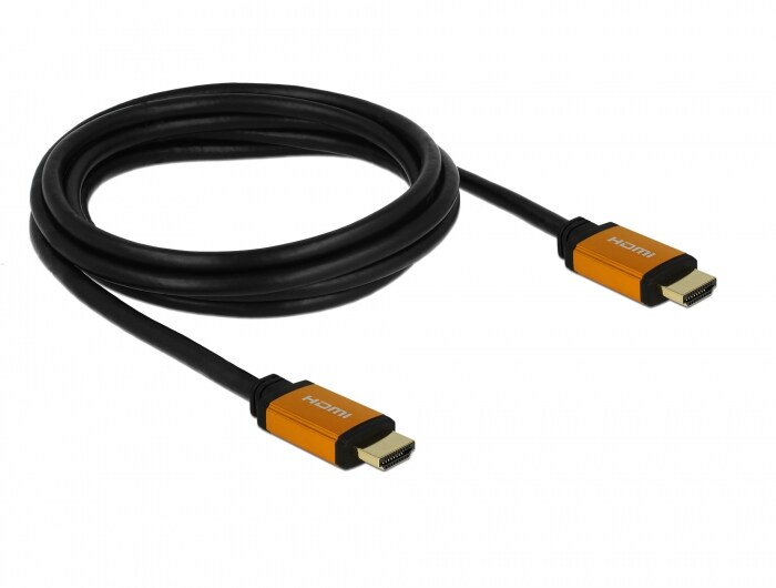 Delock HDMI-kabel med hög hastighet 48 Gbps 8K 60 Hz 2 m, bild 2