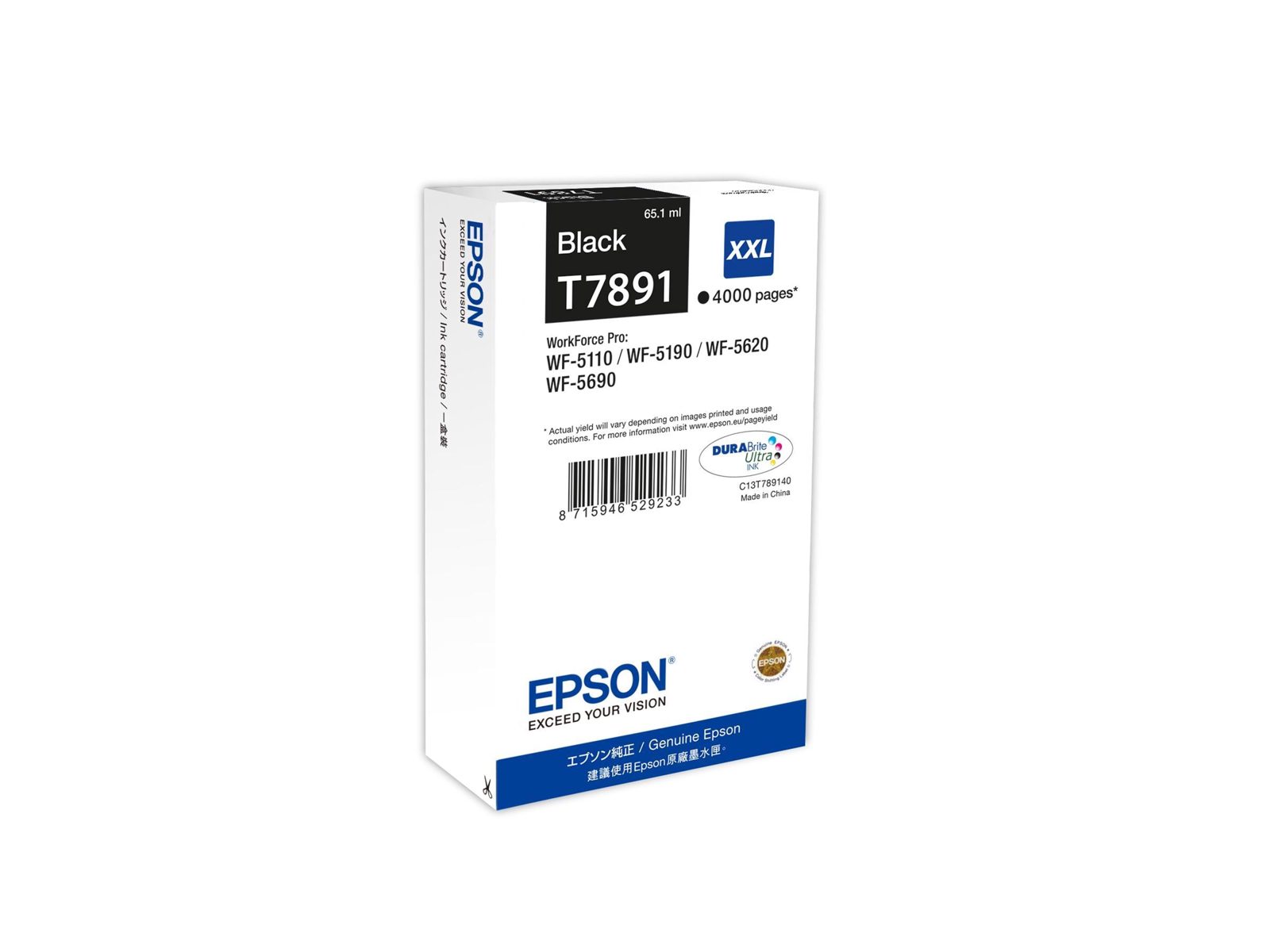 Epson 79XXL Svart, 4000 sidor, bild 3