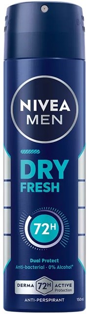 NIVEA MEN Antiperspirant Deo Spray Dry Fresh 150 ml