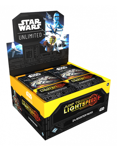 Star Wars Unlimited Jump to Lightspeed Booster Display