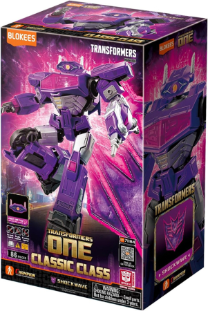 Blokees Transformers One Classic Class 18 - Shockwave Model Kit Figure