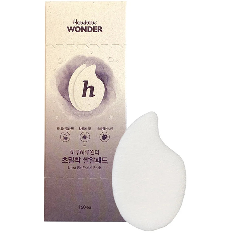haruharu wonder Ultra Fit Facial Pad 160 pcs