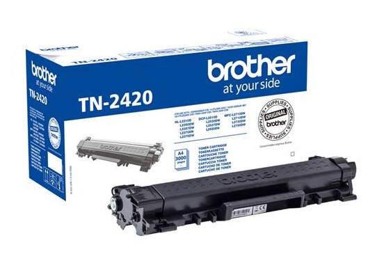 Brother TN-2420, svart färgpatron, bild 5