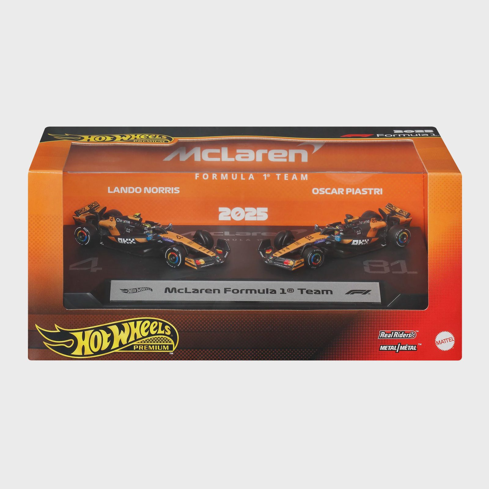 Hot Wheels F1 Racing Premium 2-Pack McLaren 1:64, bild 4