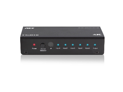 ACT 5x1 HDMI-switch, stöd för 3D och 4K