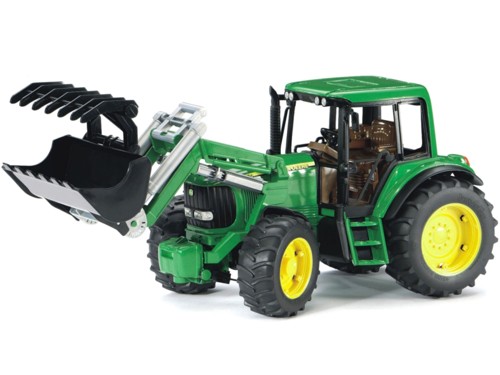 Bruder John Deere 6920 Traktor med frontlastare, bild 2